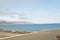 Nice Landscape Of The Bay And A Desertic Volcanic Mountain At The Bottom At Punta Jandia. July 3, 2013. Punta Jandia, Pajara,