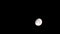 Nice moon footage on black sky