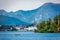Nice nature scenario at Bled Lake