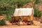 Nice old covered wagon in the old West, Arizona