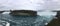 Nice panoramic view on Niagara falls