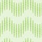 Nice pattern with clover leaves on green background