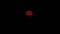 Nice red moon footage on black sky