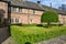 A nice square with trees and hedges next to Chetham`s library in