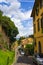 Nice street view Forte di Belvedere ramparts Florence Italy