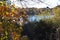 Nice Sunny Day To Enjoy From The Shore Of The Pajarero Reservoir Seen Through The Trees. November 14, 2015. Nature, Travel,