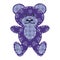 nice teddy bear scrapbook