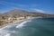 nice view of the beach of Puerto Banus beach, Marbella