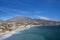 nice view of the beach of Puerto Banus beach, Marbella