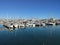 Nice view of a french port and boats