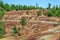 nice view of natural Cheltenham Badlands background