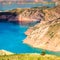 Nice view of Nurek Reservoir in Tajikistan