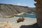 Nice view of Qarraba Bay and Snorkeling point mountainous landscape. Snorkeling point, Unnamed Road, Mgarr, Malta