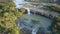 Nice Waterfall Dray-Nur Area and Bridge Upper View