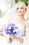 Nice wedding bouquet in bride\'s hand