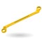 Nice yellow golden wrench - Construction Tool