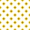 Nice yellow ornament seamless pattern