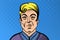 Nice Young Man - Retro Clipart Illustration