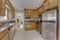 Nicely updated compact kitchen with lots of storage cabinets