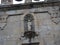 niche in the facade of the parish church of los vilares, lugo, galicia, spain, europe