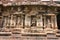 Niches on the southern wall, Amman temple of goddess Brihannayaki, Brihadisvara Temple complex, Gangaikondacholapuram, Tamil Nadu,