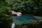 The Nicho waterfalls in the Cuban tropical forest