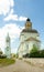 Nicholas-Zaretsky (Christmas) church and the belfry. Tula, Russia