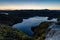 Nichols Ledge and Pond at Sunset - Vermont