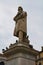 Nicolo Tommaseo famous statue and doves, Venice, Europe