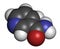 Nicotinamide drug and vitamin molecule.