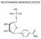 Nicotinamide mononucleotide molecule.