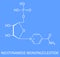 Nicotinamide mononucleotide molecule.