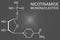 Nicotinamide mononucleotide molecule.