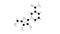 nicotinamide riboside molecule, structural chemical formula, ball-and-stick model, isolated image vitamin b3