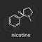 Nicotine chemical formula