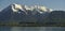 Niesen peak and Mountain panorama of lake Thun and Bernese Alps