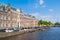 Nieuwe gracht canal in Haarlem, Netherlands