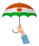 niger flag umbrella