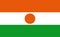 Niger flag vector. Illustration of Niger flag