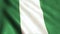 Nigeria Flag Animation Video - 4K