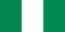 Nigeria national flag. Vector illustration. Abuja