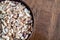 Nigerian Roasted Groundnuts Peanuts on display in bowl