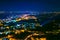 Night aerial view of San Marino...IMAGE