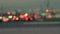 Night city lights and traffic background. Out of focus background with blurry unfocused city lights and driving cars