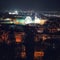 night city and some light Ferris wheel eye of night