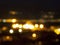 Night city view. Volos city lights upon the Pagasetic Gulf. Greece.