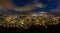 Night cityscape hongkong