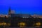 Night cityscape of Kaliningrad, Russia