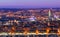 Night cityscape of Marseille