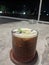 Night Drink Glass ice Coffee